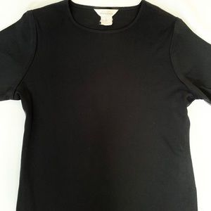 Misook Short Sleeve Top